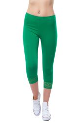 Bongual Caprileggings Leggins kurz mit Spitze günstig online kaufen