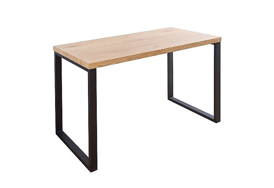 riess-ambiente Schreibtisch OAK DESK 120cm natur / schwarz, Arbeitszimmer · günstig online kaufen