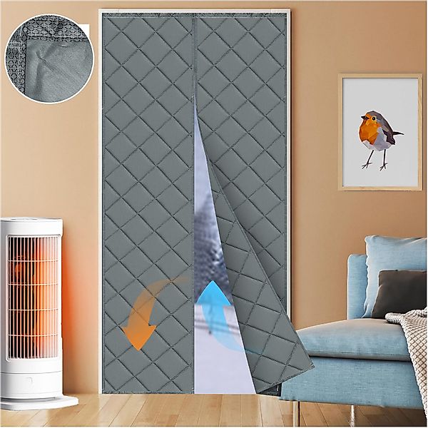 Sunicol Türvorhang Magnetisch Thermo Türvorhang Kälteschutz günstig online kaufen