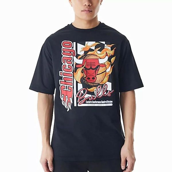 New Era Print-Shirt NBA Oversized FLAME Chicago Bulls günstig online kaufen