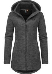 Ragwear Longstrickjacke "Leysha Melange" Sportliche Kapuzenjacke in meliert günstig online kaufen