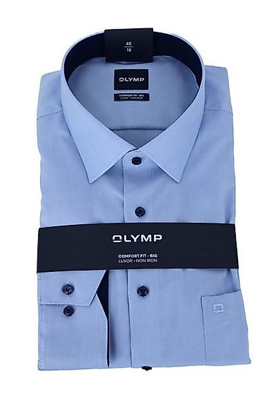 OLYMP Businesshemd OLYMP Hemd – Comfort Fit Big 141364-Hemden hellblau günstig online kaufen