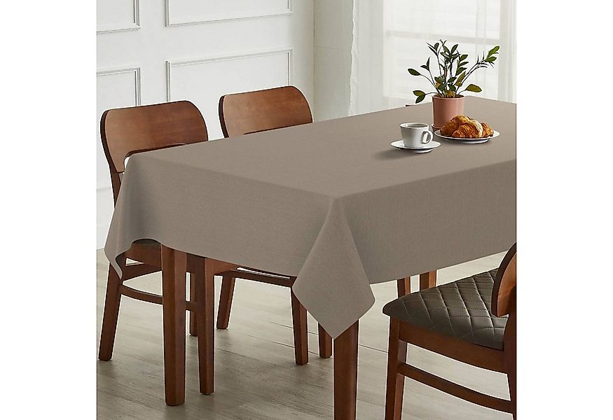 ANRO Tischdecke Hochwertig Tischwäsche mit Beschichtung (Einzelstück 1-tlg) günstig online kaufen
