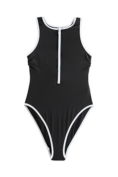 self Badeanzug Self. Hochgeschlossener Badeanzug, Reißverschluss (1-St) günstig online kaufen