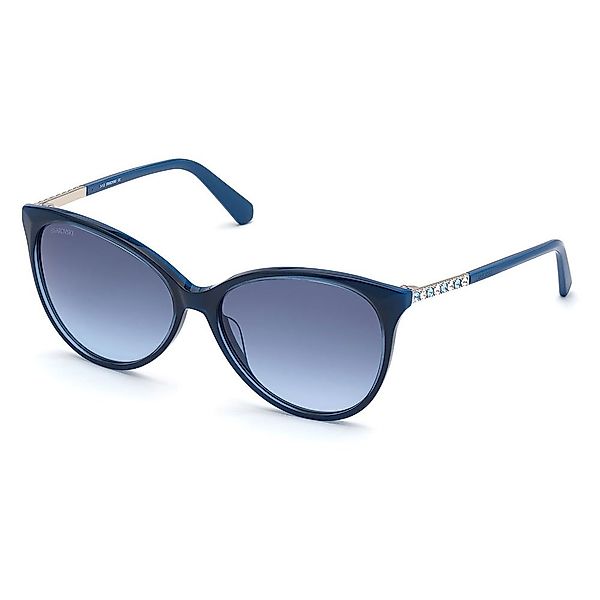 Swarovski Sk0309 Sonnenbrille 58 Shiny Blue günstig online kaufen