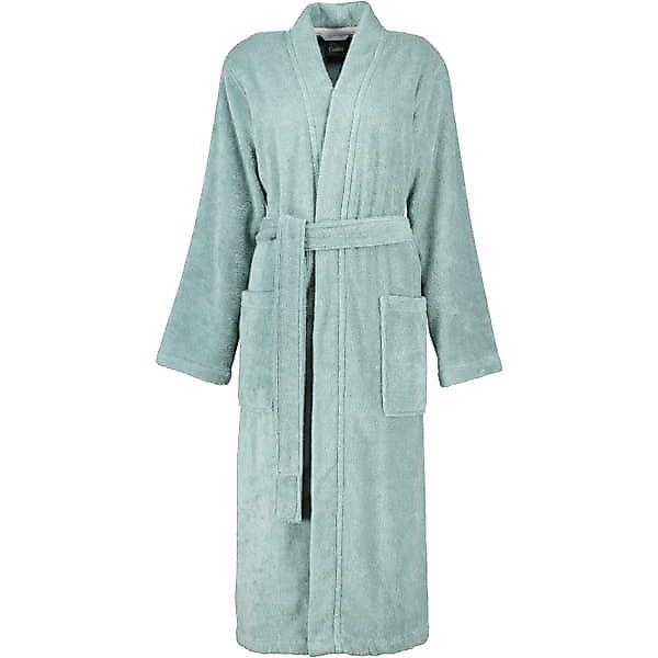 Cawö Home Bademäntel Damen Kimono Luxury Basics Kimono 826 - Farbe: fjord - günstig online kaufen
