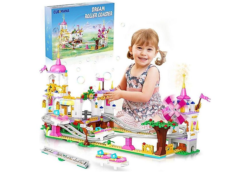 LuxusKollektion Spielzeug-Adventskalender Achterbahn Baukasten 719 Stück Mä günstig online kaufen