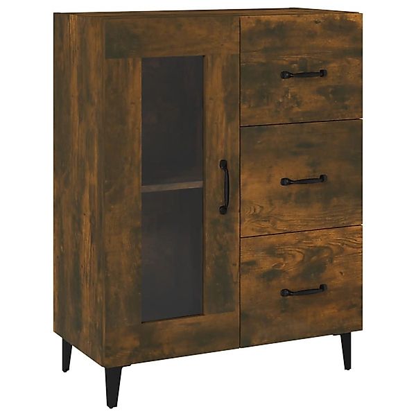 vidaXL Sideboard Sideboard Räuchereiche 69,5x34x90 cm günstig online kaufen
