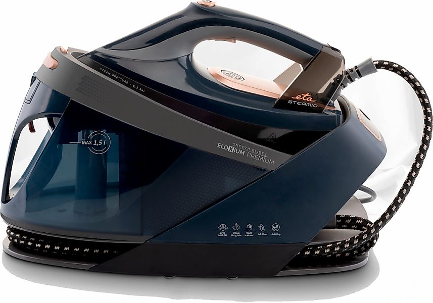 eta "STEAMIO ETA129090000" Dampfdruck bis 5,5 Bar, Dampfaustritt bis 120 g/ günstig online kaufen