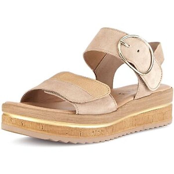 Gabor Keilsandalette "Gabor Sandalen Veloursleder/Textil" günstig online kaufen