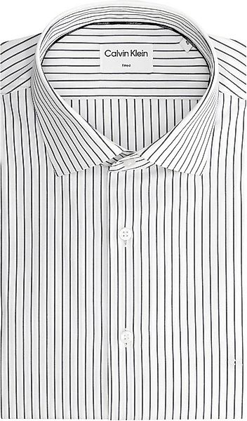 Calvin Klein Langarmhemd THERMO TECH STRIPE FITTED SHIRT günstig online kaufen
