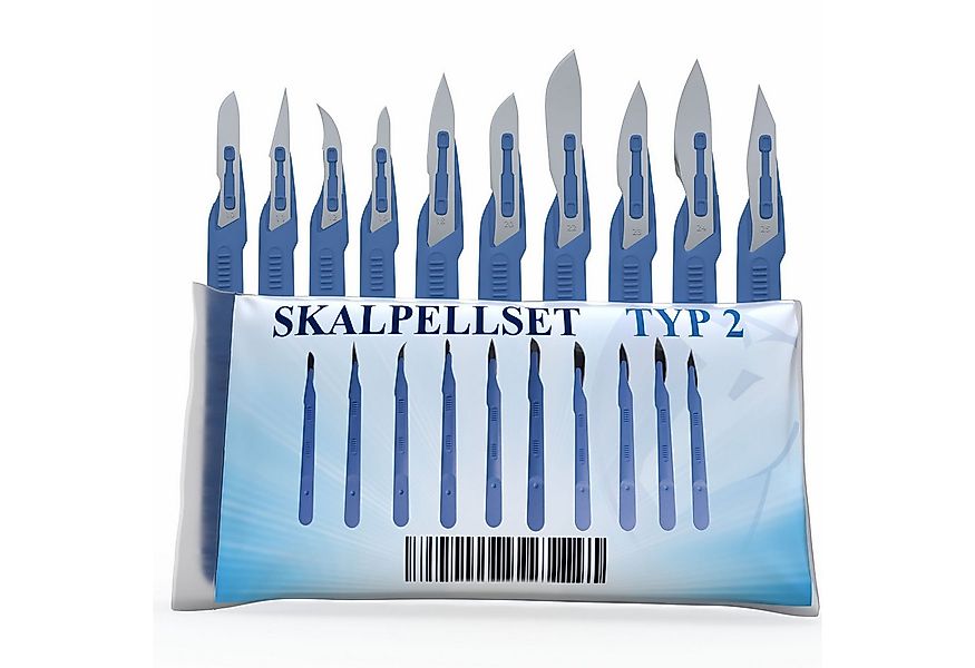 Horn Medical Bastelmesserklinge Horn Medical Einweg-Skalpell-Set Typ II - 1 günstig online kaufen