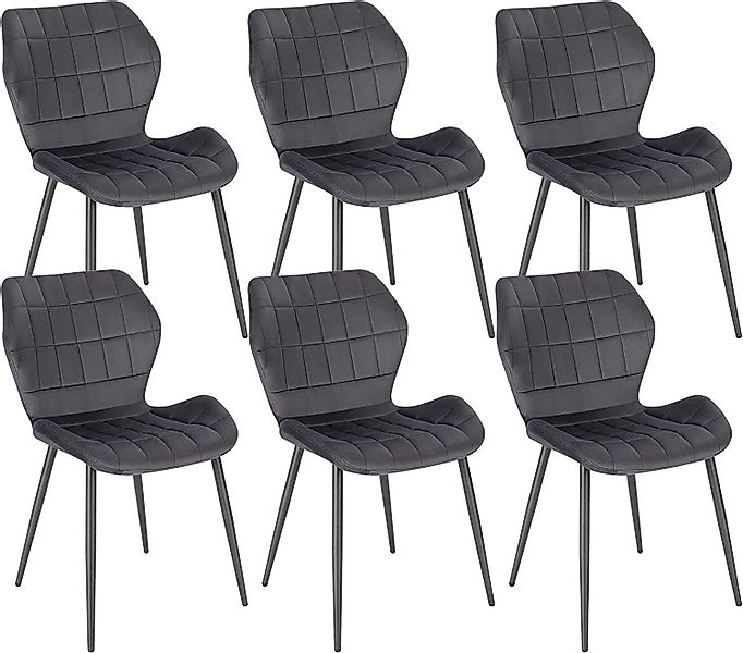 Woltu Esszimmerstuhl (6 St), mit Rückenlehne, günstig online kaufen