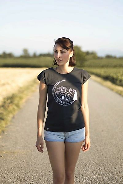 Bio T-shirt "Lea Moon Arsenic" günstig online kaufen