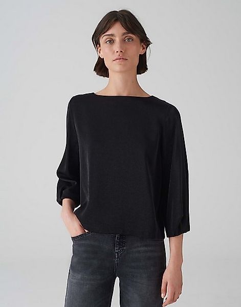 OPUS Shirtbluse Flixi weite Passform Webware Das Model ist 176 cm groß und günstig online kaufen