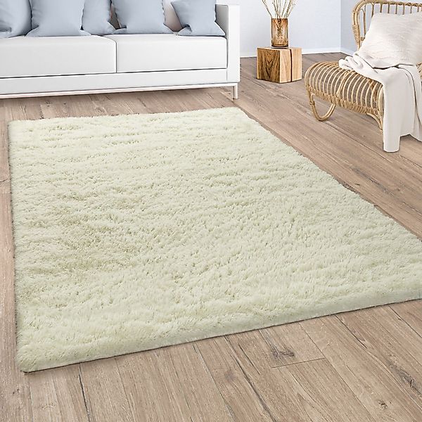 Paco Home Hochflor-Teppich Silky 591, rechteckig, günstig online kaufen