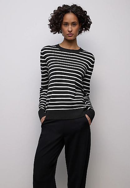STREET ONE Rundhalspullover Rundhalsausschnitt günstig online kaufen