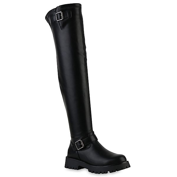 VAN HILL 841817 Overkneestiefel Schuhe günstig online kaufen