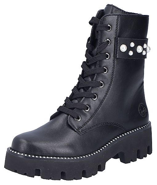 Rieker Schnürstiefelette, Schnürboots, Plateau, mit zusätzlichem günstig online kaufen