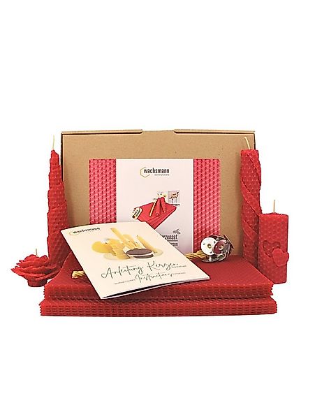 Wachsmann Bienenprodukte Bienenwachskerze Bastelset für Erwachsene, 10 Bien günstig online kaufen