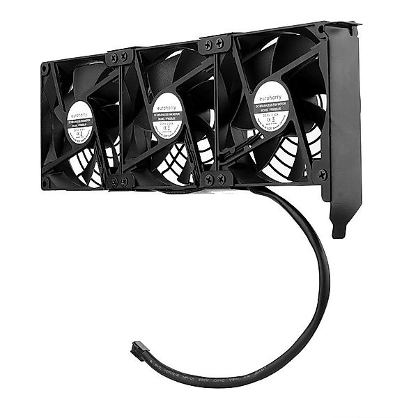 euroharry Mini USB-Ventilator Grafikkarten-Lüfter3 x 92 günstig online kaufen