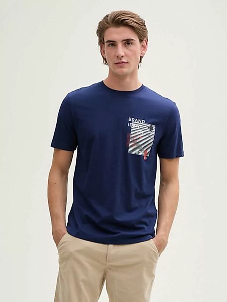 TOM TAILOR Denim T-Shirt T-Shirt mit Foto-Print günstig online kaufen