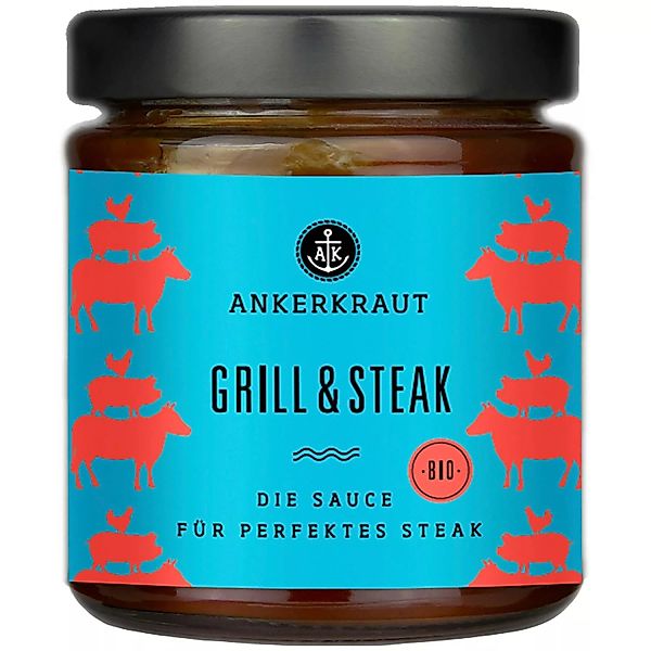 Ankerkraut Grill & Steak Sauce im Tiegel 170 ml günstig online kaufen