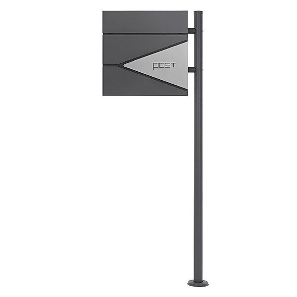 ML-DESIGN Standbriefkasten Briefkasten Postkasten mit Zeitungsfach, günstig online kaufen