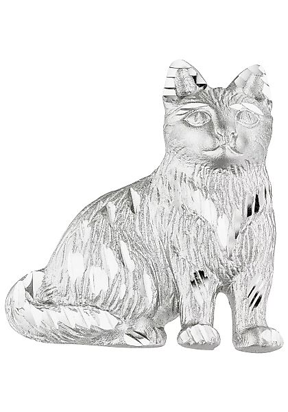 JOBO Kettenanhänger "Anhänger Katze", 925 Silber günstig online kaufen