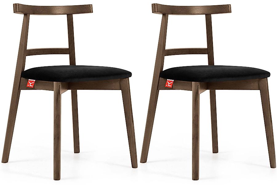 KONSIMO® Holzstuhl Esstischstühle LILIO, Holzstühle, Polsterstühle günstig online kaufen