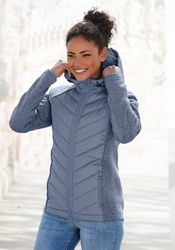 Vivance Steppjacke mit Strickfleece-Ärmeln günstig online kaufen