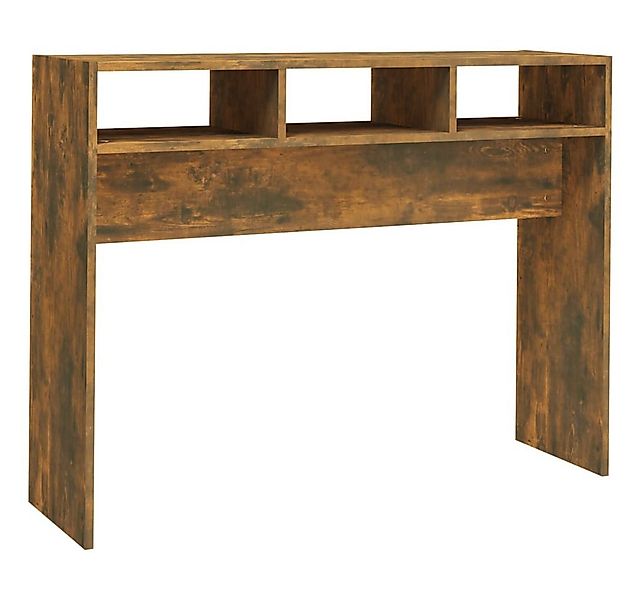 vidaXL Beistelltisch Konsolentisch Räuchereiche 105x30x80 cm Holzwerkstoff günstig online kaufen