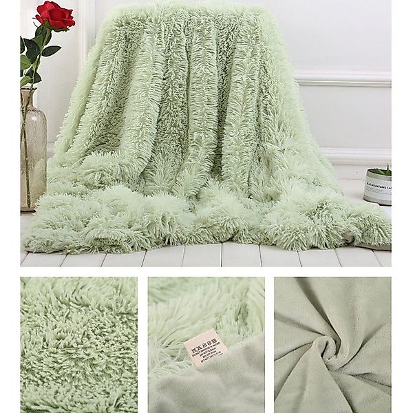 Wohndecke Super Weiche lange Zotteldecke, Flauschig günstig online kaufen