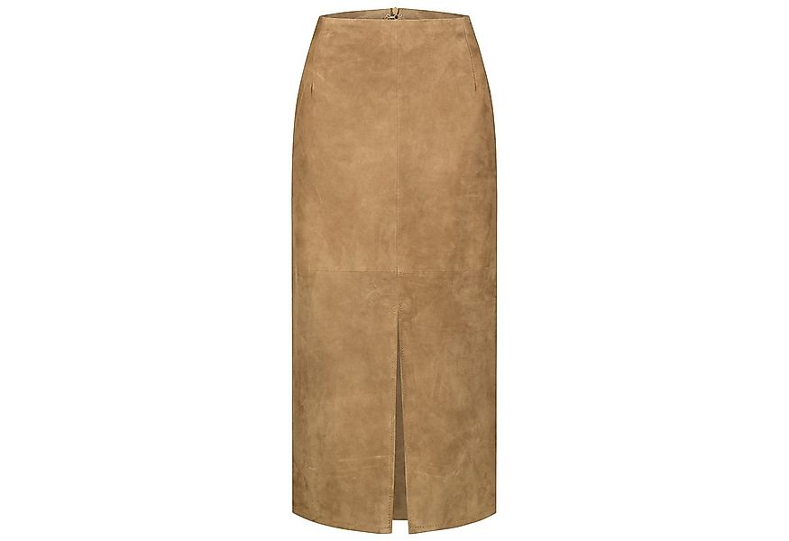 S&A Ledermoden Lederrock Elena Rock aus echtem Veloursleder günstig online kaufen