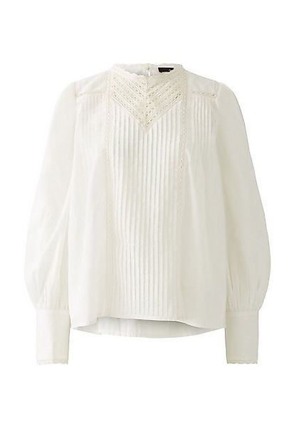Oui Langarmbluse Bluse reine Baumwolle günstig online kaufen
