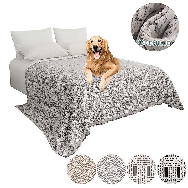 BTTO Ecksofahusse Sofadecke Chenille L Form,Sofa günstig online kaufen
