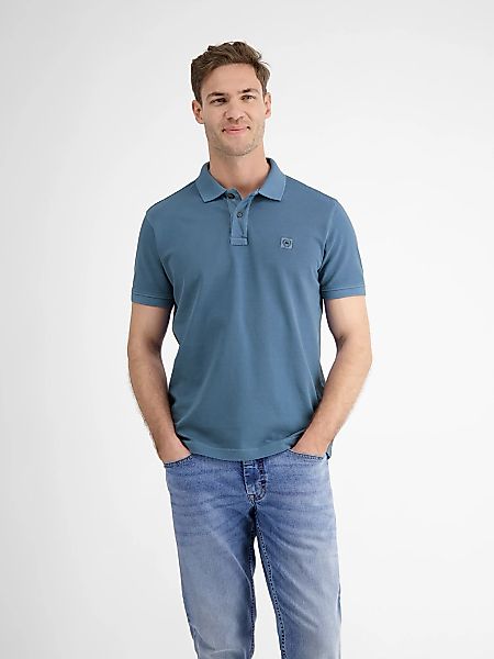 LERROS Poloshirt "Herren Poloshirt in gewaschener Optik" günstig online kaufen