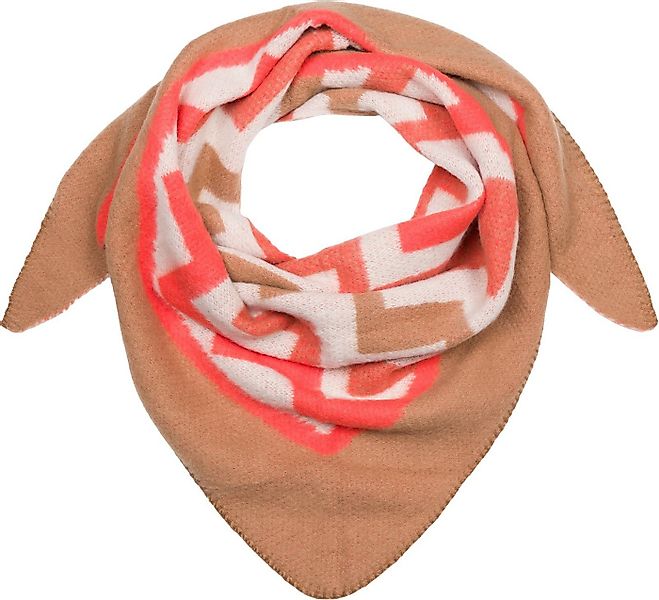 styleBREAKER XXL-Schal Web Dreiecktuch Zick-Zack, (1-St) günstig online kaufen