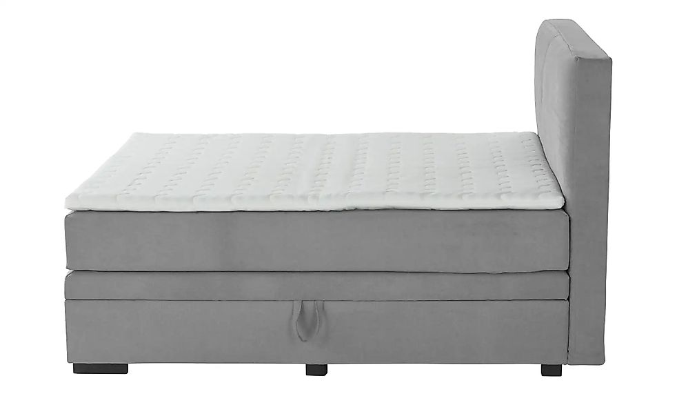 Boxi Boxspringbett mit Bettkasten Boxi Classic ¦ grau ¦ Maße (cm): B: 180 H günstig online kaufen