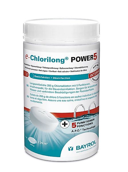 Bayrol Poolpflege e-Chlorilong® POWER5 5 Tabs günstig online kaufen