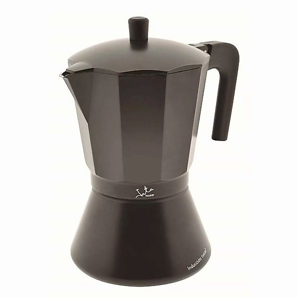 Italienische Kaffeemaschine Jata Cfi9 Schwarz Aluminium (9 Tassen) günstig online kaufen