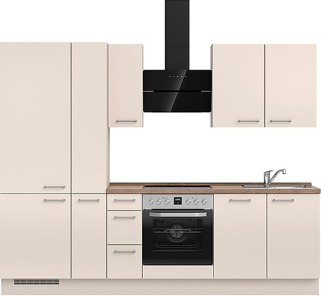 nobilia Küchenzeile ""Laser II", Ausrichtung wählbar, Breite 270 cm" vormon günstig online kaufen