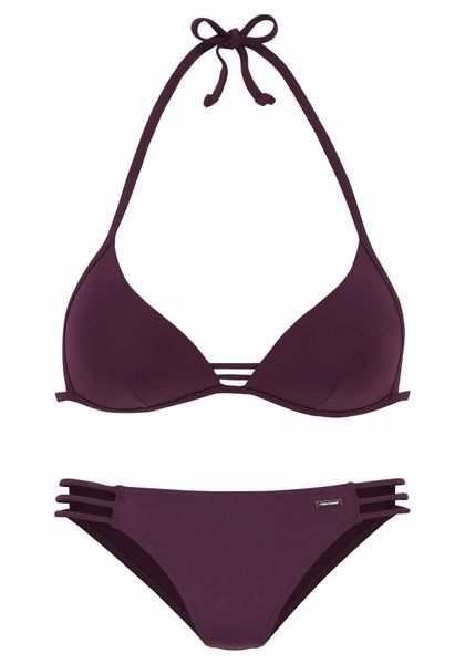 Bruno Banani Triangel-Bikini mit Zierbändern günstig online kaufen