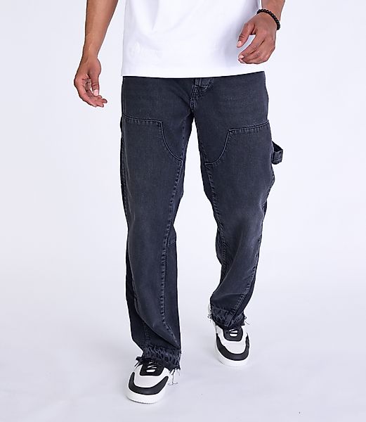 Denim Distriqt Workerjeans Lässige Double Knee günstig online kaufen
