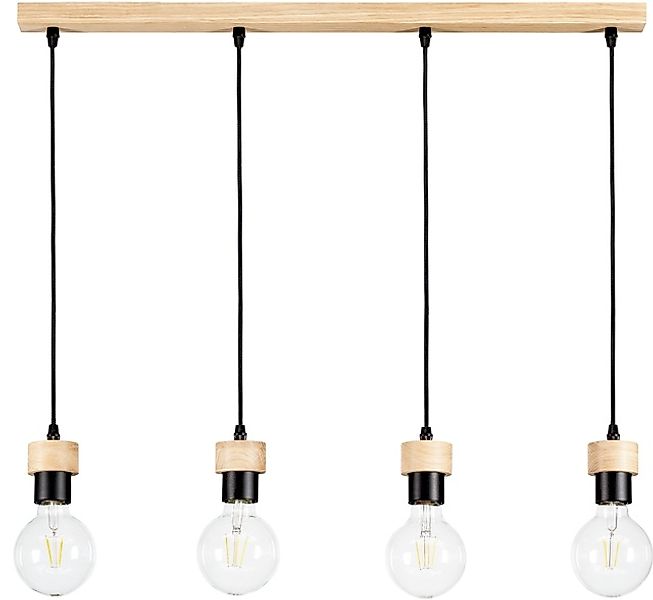 BRITOP LIGHTING Pendelleuchte »CLARTE«, 4 flammig, Leuchtmittel E27   Leuch günstig online kaufen
