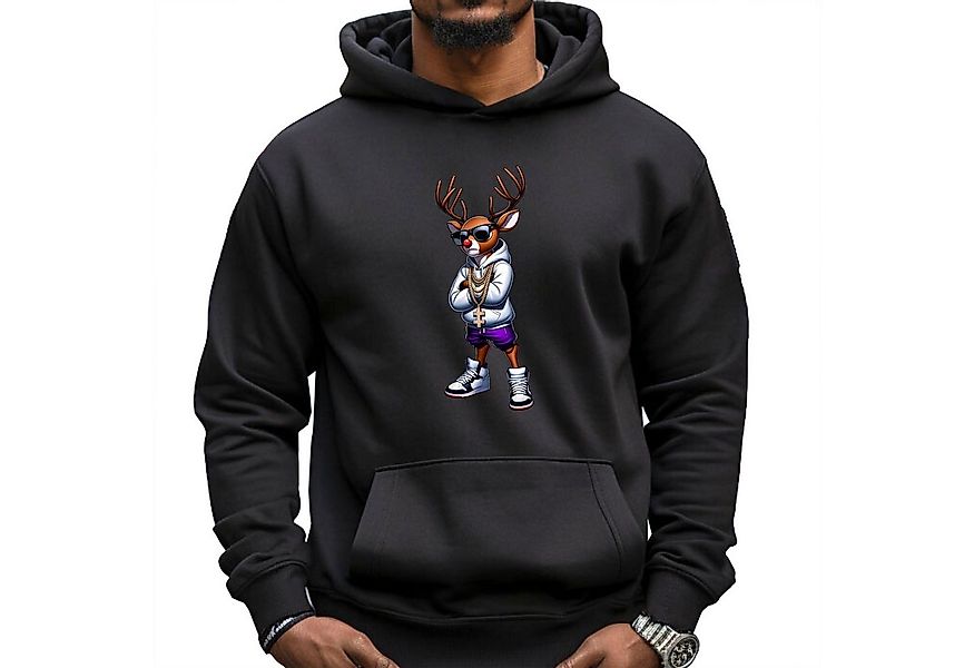 Banco Hoodie Kapuzenpullover mit Weihnachtsmotiven Winter Größen XS bis 6XL günstig online kaufen