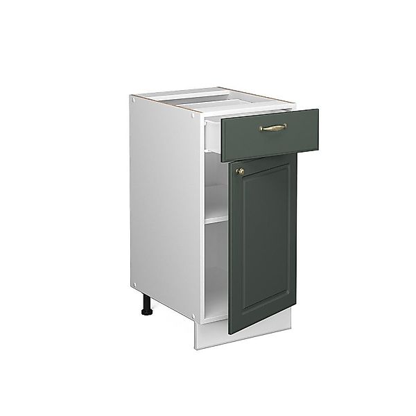 Vicco Midischrank Fame-Line, Grün-Gold Landhaus/Weiß, 40 günstig online kaufen