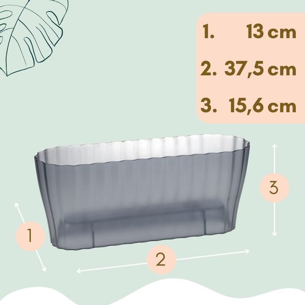 GarPet Blumentopf 2x Orchideentopf Transparent Orchideen günstig online kaufen