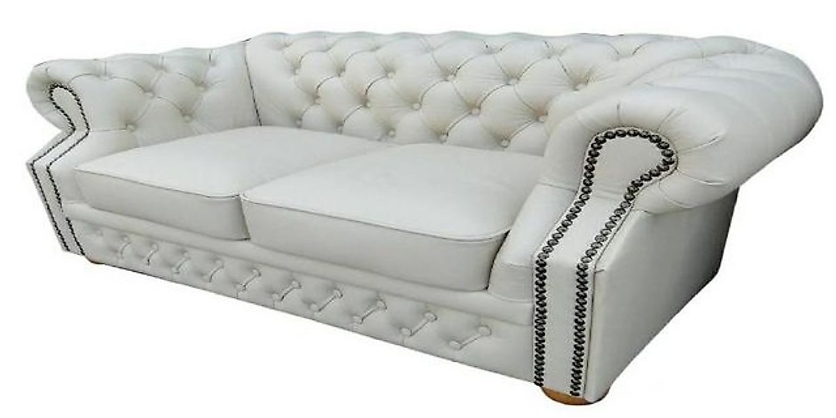 JVmoebel Sofa LEDERSOFA CHESTERFIELD 4-SITZER ENGLAND SOFA LEDER GARNITUR N günstig online kaufen