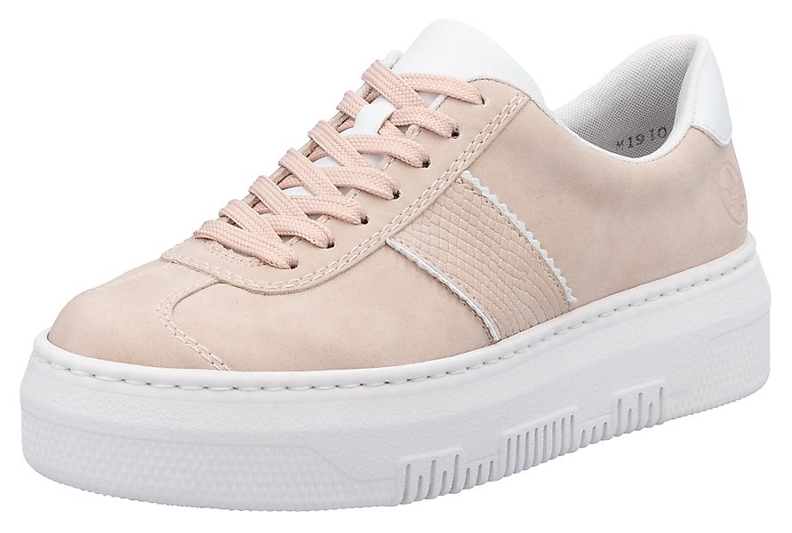 Rieker Plateausneaker, Schnürschuh, Halbschuh, Freizeitschuh mit gepolstert günstig online kaufen